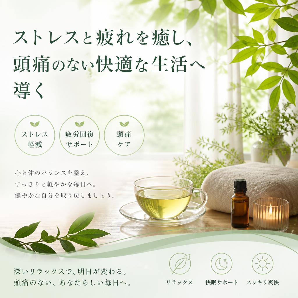 ストレスと疲れを癒し、頭痛のない快適な生活へ導く｜酸素の部屋