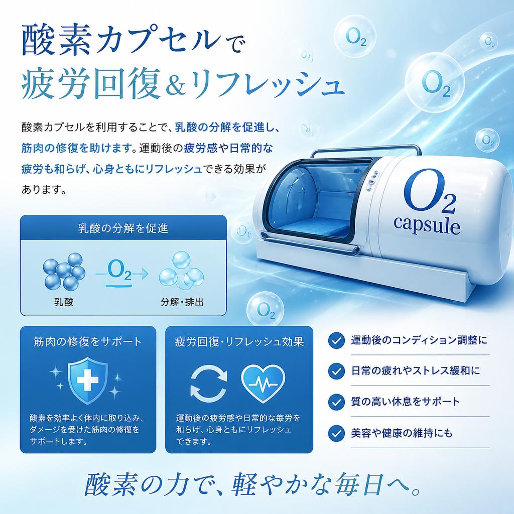 3. 疲労回復の新しいカタチ
