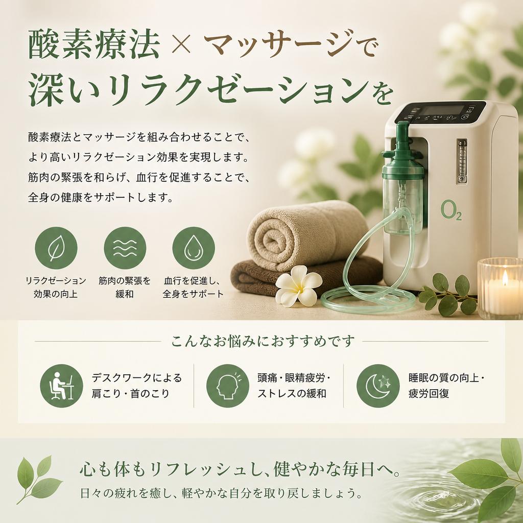 マッサージとの相乗効果