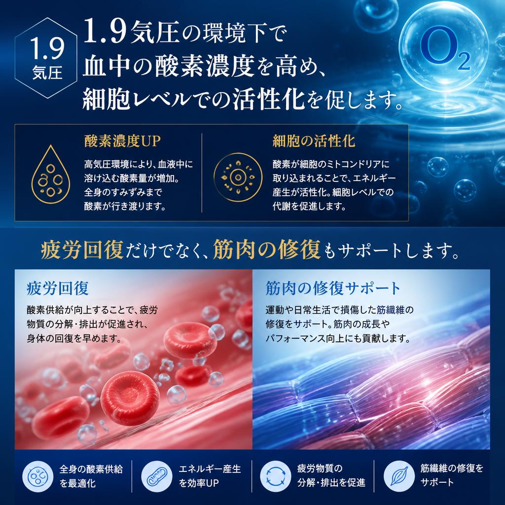 酸素カプセルの仕組み
